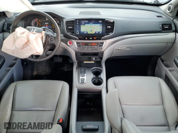 2023 Honda Ridgeline RTL-E with VIN 5FPYK3F79PB010418, listed as a Copart auction lot 62272845 with 39,739 mi miles and Salvage title. Bid and sale history available at DreamBid. Image 8.