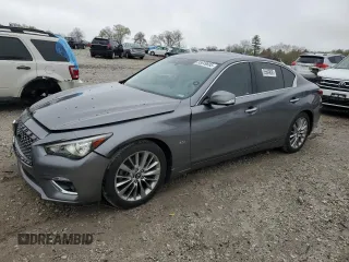 2019 Infiniti Q50 Luxe с VIN JN1EV7AP7KM540794, выставлен на аукционе Copart как лот 55649695 с пробегом 100 394 миль миль и На запчасти • Non repairable. История ставок и продаж доступна на DreamBid. Изображение 1.