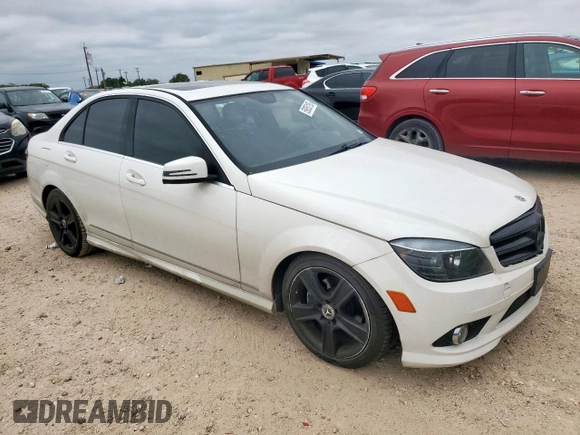 2010 Mercedes-Benz C 300 Sport with VIN WDDGF5EBXAF495221, listed as a Copart auction lot 59050195 with 121,865 mi miles and Clean title. Bid and sale history available at DreamBid. Image 4.