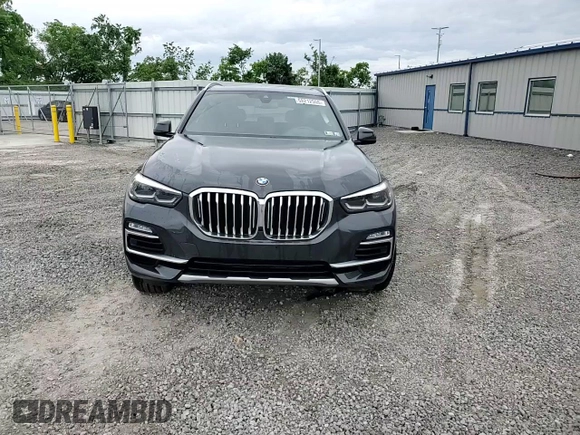 2020 BMW X5 xDrive40i with VIN 5UXCR6C09L9C51165, listed as a Copart auction lot 58212555 with Not provided miles and Salvage title. Bid and sale history available at DreamBid. Image 14.