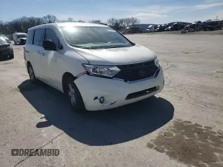 2014 Nissan Quest S with VIN JN8AE2KP0E9105740, listed as a Copart auction lot 50235265 with 0 mi miles and Salvage Title. Bid and sale history available at carsss.com. Image 12.
