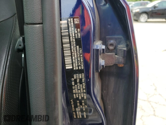 2016 Jeep Renegade Limited with VIN ZACCJBDT6GPD35696, listed as a Copart auction lot 59821795 with 153,831 mi miles and Salvage title. Bid and sale history available at DreamBid. Image 13.