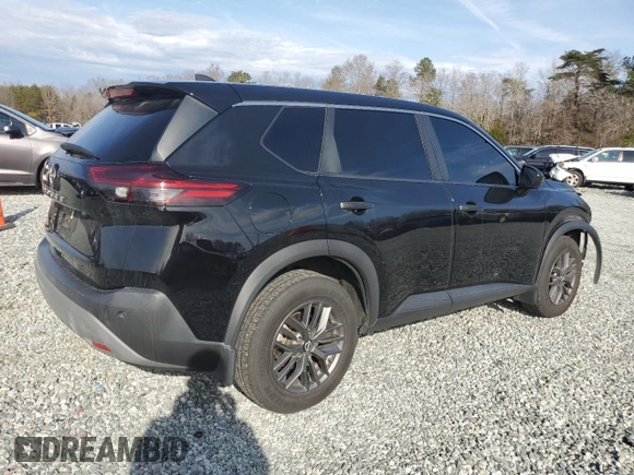 2022 Nissan Rogue S with VIN 5N1BT3AA4NC721884, listed as a Copart auction lot 83424184 with 86,748 mi miles and Salvage title. Bid and sale history available at DreamBid. Image 3.