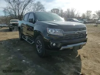 2022 Chevrolet Colorado 4WD Z71 with VIN 1GCGTDEN1N1297363, listed as a Copart auction lot 43130745 with 25,049 mi miles and Salvage Title. Bid and sale history available at carsss.com. Image 10.