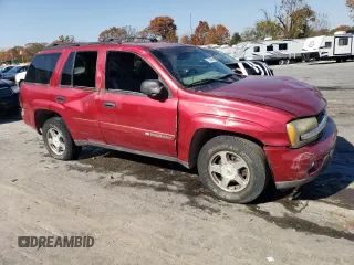 2003 Chevrolet TrailBlazer LTZ with VIN 1GNDT13S432406018, listed as a Copart auction lot 77605264 with 236,196 mi miles and Clean Title. Bid and sale history available at DreamBid. Image 4.