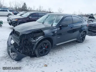 2010 BMW X6 50i with VIN 5UXFG8C55ALZ94803, listed as a IAAI auction lot 41387175 with 114,426 mi miles. Bid and sale history available at carsss.com. Image 17.