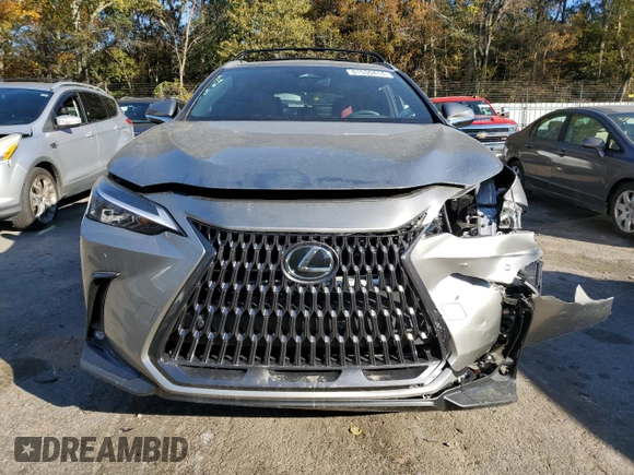 2025 Lexus NX with VIN 2T2GDCAZ3SC020412, listed as a Copart auction lot 81530414 with 0 mi miles and Salvage Title. Bid and sale history available at carsss.com. Image 5.