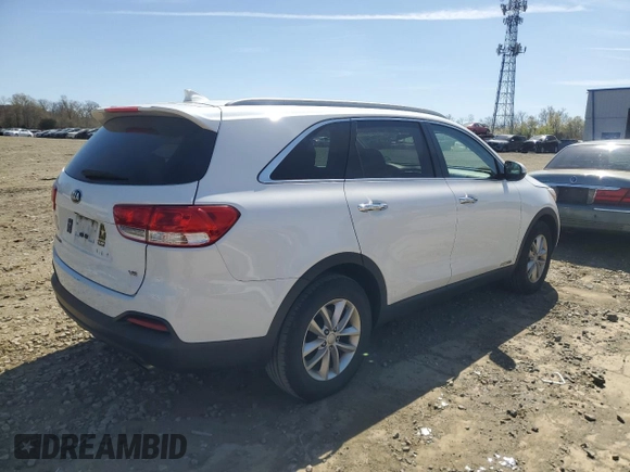 2016 Kia Sorento LX with VIN 5XYPGDA53GG036880, listed as a Copart auction lot 53388935 with 237,159 mi miles and Clean Title. Bid and sale history available at carsss.com. Image 3.