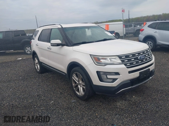 2016 Ford Explorer Limited with VIN 1FM5K8FH9GGC99383, listed as a IAAI auction lot 42021013 with 103,792 mi miles and . Bid and sale history available at DreamBid. Image 1.