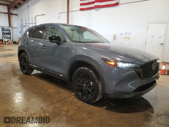 2024 Mazda CX-5 S Carbon Edition with VIN JM3KFBCL1R0434750, listed as a Copart auction lot 48587375 with 6,705 mi miles and Clean Title. Bid and sale history available at DreamBid. Image 4.