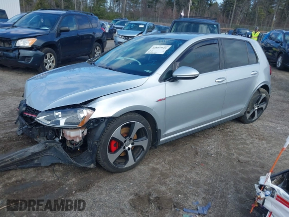 2017 Volkswagen Golf GTI S with VIN 3VW5T7AU4HM056553, listed as a IAAI auction lot 41857916 with 137,598 mi miles. Bid and sale history available at carsss.com. Image 21.
