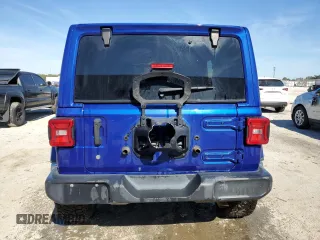 2019 Jeep Wrangler Unlimited Sahara z VIN 1C4HJXEG1KW625568, wystawiony jako Copart lot #42751805 z przebiegiem Nie podano mil oraz Nie do naprawy • Non repairable. Historia ofert i sprzedaży dostępna na DreamBid. Obrazek 6.