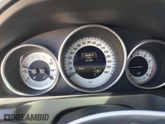 2015 Mercedes-Benz E 400 with VIN WDDKJ6FB6FF296638, listed as a Copart auction lot 49444685 with 51,109 mi miles and Salvage title. Bid and sale history available at DreamBid. Image 9.