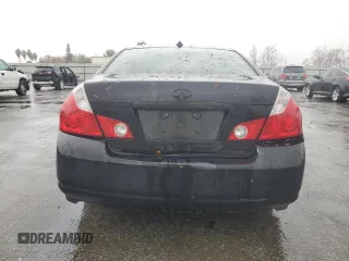 2007 Infiniti M45 Sdn with VIN JNKBY01E97M401463, listed as a Copart auction lot 82040734 with 115,282 mi miles and Salvage Title. Bid and sale history available at carsss.com. Image 6.