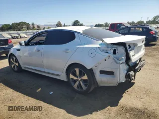2015 Kia Optima Hybrid EX with VIN KNAGN4AD3F5087765, listed as a Copart auction lot 73155834 with 195,098 mi miles and Salvage Title. Bid and sale history available at carsss.com. Image 2.