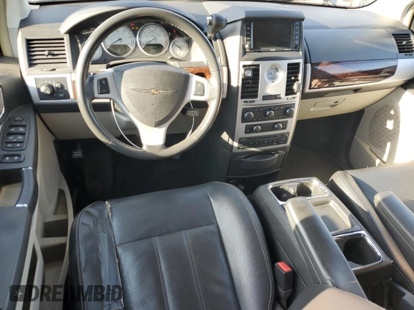 2010 Chrysler Town & Country Touring Plus with VIN 2A4RR8DX2AR358284, listed as a Copart auction lot 54311385 with 169,384 mi miles and Salvage Title. Bid and sale history available at DreamBid. Image 8.