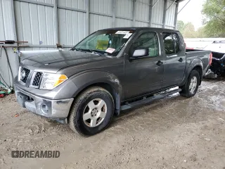 2005 Nissan Frontier 4WD LE with VIN 1N6AD07WX5C460997, listed as a Copart auction lot 45491445 with 186,194 mi miles and Clean Title. Bid and sale history available at carsss.com. Image 1.
