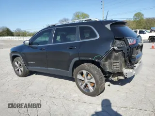 2019 Jeep Cherokee Limited with VIN 1C4PJMDX0KD197631, listed as a Copart auction lot 52078845 with 86,281 mi miles and Salvage title. Bid and sale history available at DreamBid. Image 2.