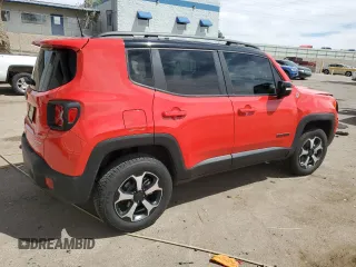 2022 Jeep Renegade Trailhawk z VIN ZACNJDC11NPN99956, wystawiony jako Copart lot #53164425 z przebiegiem 20 001 mil mil oraz Szkoda całkowita • Salvage title. Historia ofert i sprzedaży dostępna na DreamBid. Obrazek 3.