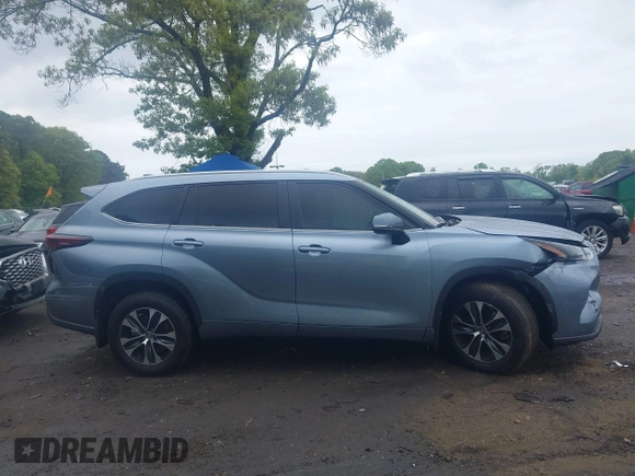 2024 Toyota Highlander LE with VIN 5TDKDRBH5RS562216, listed as a IAAI auction lot 42246348 with 14,145 mi miles and . Bid and sale history available at DreamBid. Image 13.