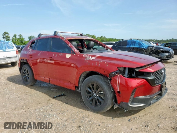 2025 Mazda CX-50 S Select z VIN 7MMVABAM2SN332351, wystawiony jako Copart lot #60495185 z przebiegiem 493 mil mil oraz Szkoda całkowita • Salvage title. Historia ofert i sprzedaży dostępna na DreamBid. Obrazek 4.