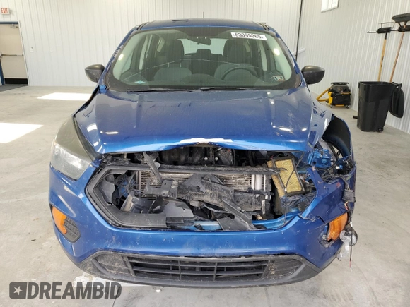 2018 Ford Escape S with VIN 1FMCU0F76JUA07983, listed as a Copart auction lot 53095965 with 168,920 mi miles and Salvage Title. Bid and sale history available at carsss.com. Image 5.