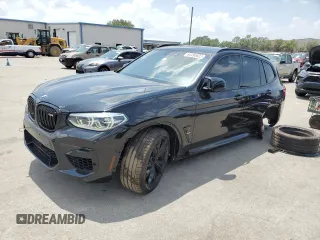 2020 BMW X3 M Competition z VIN 5YMTS0C0XLLT11156, wystawiony jako Copart lot #64490603 z przebiegiem 33 670 mil mil oraz . Historia ofert i sprzedaży dostępna na DreamBid. Obrazek 1.