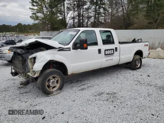 2015 Ford Super Duty F-250 SRW Lariat with VIN 1FT7W2B67FEA88390, listed as a Copart auction lot 47427165 with 218,747 mi miles and Salvage Title. Bid and sale history available at carsss.com. Image 1.