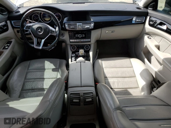 2012 Mercedes-Benz CLS 63 AMG with VIN WDDLJ7EB9CA026260, listed as a Copart auction lot 48987165 with 128,517 mi miles and Salvage title. Bid and sale history available at DreamBid. Image 8.