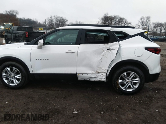 2022 Chevrolet Blazer LT with VIN 3GNKBJRS5NS140811, listed as a IAAI auction lot 41208168 with 61,140 mi miles and . Bid and sale history available at DreamBid. Image 14.