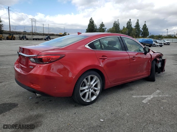 2017 Mazda Mazda6 Touring with VIN JM1GL1V56H1121556, listed as a Copart auction lot 45248865 with 70,311 mi miles and Salvage Title. Bid and sale history available at carsss.com. Image 3.