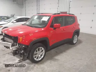2021 Jeep Renegade Latitude with VIN ZACNJDBB7MPM76476, listed as a IAAI auction lot 41215894 with 48,162 mi miles. Bid and sale history available at carsss.com. Image 18.