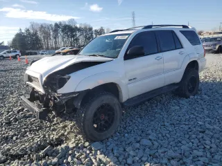 2006 Toyota 4Runner SR5 with VIN JTEBT14RX68029204, listed as a Copart auction lot 86199984 with 191,936 mi miles and Salvage Title. Bid and sale history available at carsss.com. Image 1.