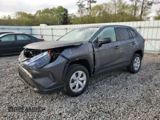 2025 Toyota RAV4 LE with VIN 2T3H1RFV1SW367138, listed as a Copart auction lot 50895125 with 5,218 mi miles and Salvage Title. Bid and sale history available at carsss.com. Image 1.