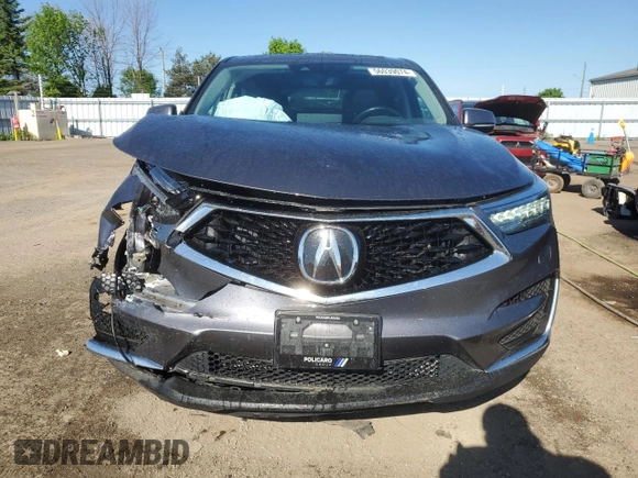 2021 Acura RDX w/Advance Package with VIN 5J8TC2H7XML803258, listed as a Copart auction lot 56039074 with 47,111 mi miles and Salvage Title. Bid and sale history available at carsss.com. Image 5.