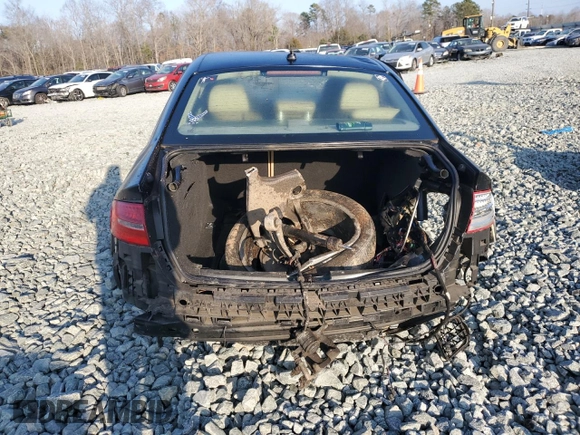 2014 Audi A4 Premium Plus with VIN WAUFFAFL2EN018085, listed as a Copart auction lot 43868095 with 0 mi miles and Salvage Title. Bid and sale history available at carsss.com. Image 6.