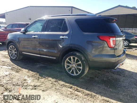 2016 Ford Explorer Limited with VIN 1FM5K8F83GGA57057, listed as a Copart auction lot 49496945 with 168,908 mi miles and Clean Title. Bid and sale history available at DreamBid. Image 2.