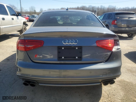 2013 Audi S4 Premium Plus with VIN WAUDGAFL2DA142786, listed as a Copart auction lot 49478055 with 147,016 mi miles and Salvage Title. Bid and sale history available at carsss.com. Image 6.