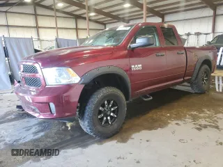 2017 Ram 1500 Tradesman with VIN 1C6RR7FG4HS569421, listed as a Copart auction lot 63447085 with 48,287 mi miles and Salvage title. Bid and sale history available at DreamBid. Image 1.