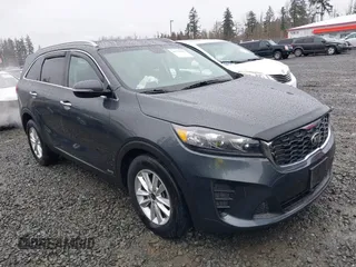 2019 Kia Sorento LX with VIN 5XYPGDA36KG602862, listed as a IAAI auction lot 41722392 with 53,894 mi miles. Bid and sale history available at carsss.com. Image 1.