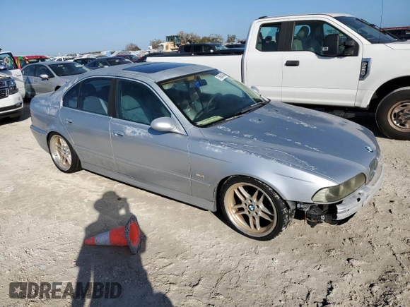 1997 BMW 5 Series 528iA with VIN WBADD6322VBW11016, listed as a Copart auction lot 78604144 with 0 mi miles and Salvage Title. Bid and sale history available at carsss.com. Image 4.
