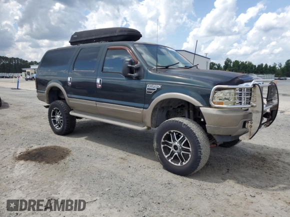 2003 Ford Excursion Eddie Bauer с VIN 1FMNU45S63EA15696, выставлен на аукционе Copart как лот 57557965 с пробегом 129 493 миль миль и Чистый • Clean title. История ставок и продаж доступна на DreamBid. Изображение 4.