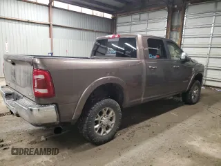 2019 Ram 2500 Laramie with VIN 3C6UR5FL8KG669161, listed as a Copart auction lot 43453035 with 125,277 mi miles and Salvage Title. Bid and sale history available at carsss.com. Image 3.