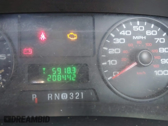 2005 Ford F-350 XL with VIN 1FDSF34585EA17178, listed as a IAAI auction lot 41501503 with 208,442 mi miles and . Bid and sale history available at DreamBid. Image 7.