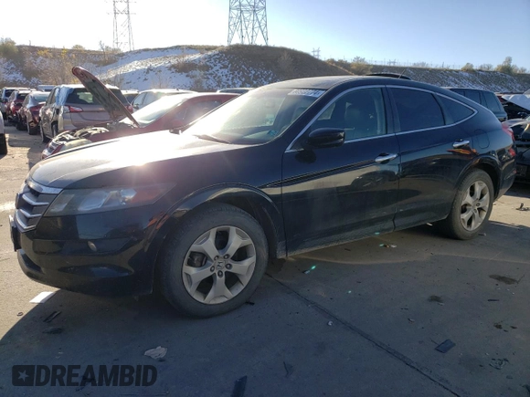 2010 Honda Accord Crosstour EX-L with VIN 5J6TF2H51AL012434, listed as a Copart auction lot 80922774 with 160,645 mi miles and Clean Title. Bid and sale history available at carsss.com. Image 1.