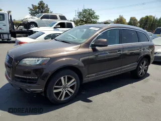 2013 Audi Q7 Premium Plus with VIN WA1LMAFEXDD013454, listed as a Copart auction lot 61306685 with 171,387 mi miles and Clean title. Bid and sale history available at DreamBid. Image 1.