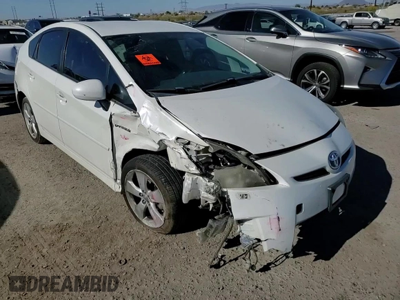 2011 Toyota Prius I with VIN JTDKN3DU0B5321518, listed as a Copart auction lot 55090025 with 160,308 mi miles and Salvage Title. Bid and sale history available at DreamBid. Image 13.