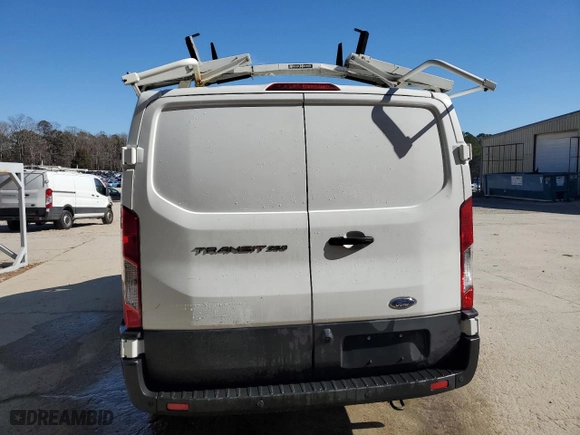 2021 Ford Transit Cargo Van with VIN 1FTBR1Y87MKA53352, listed as a Copart auction lot 43004615 with 74,384 mi miles and Clean Title. Bid and sale history available at carsss.com. Image 6.