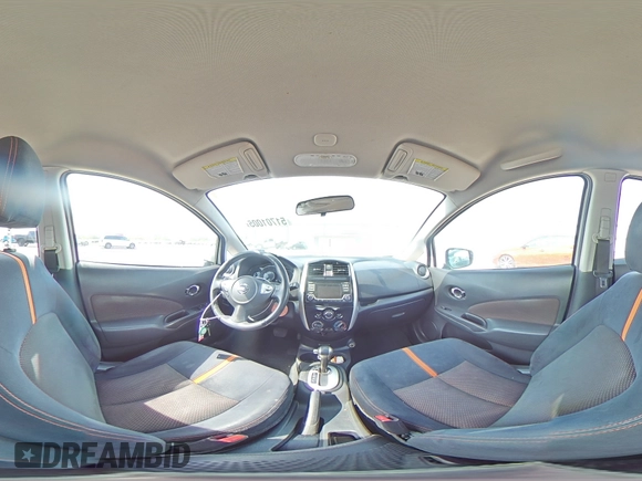 2017 Nissan Versa Note SR with VIN 3N1CE2CP9HL379424, listed as a Copart auction lot 51701005 with 144,600 mi miles and Salvage Title. Bid and sale history available at carsss.com. Image 13.