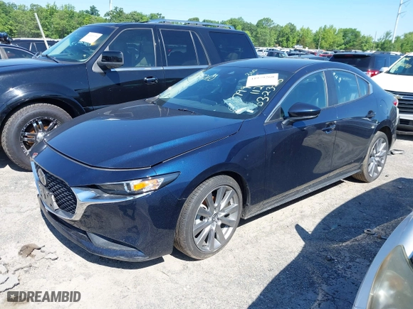 2023 Mazda Mazda3 Sedan 2.5 S Select with VIN 3MZBPABM8PM358767, listed as a IAAI auction lot 41979260 with 51,667 mi miles. Bid and sale history available at carsss.com. Image 17.